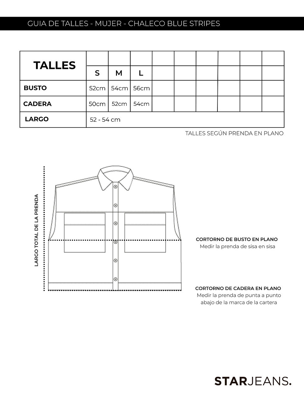Miniatura: CHALECO CROP RAYADO