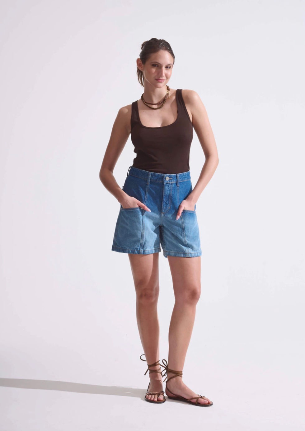 Miniatura: Bermuda denim deep sea