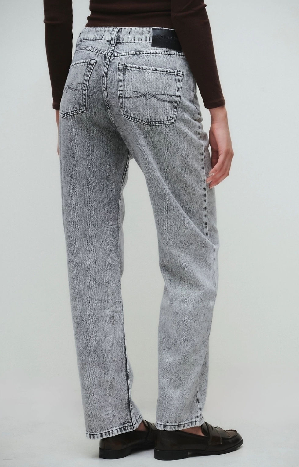 Miniatura: JEANS STRAIGHT FIT GREY