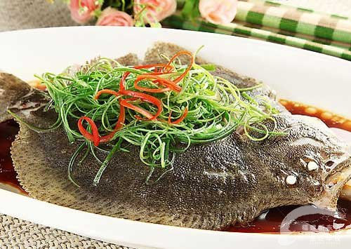 清蒸多宝鱼
