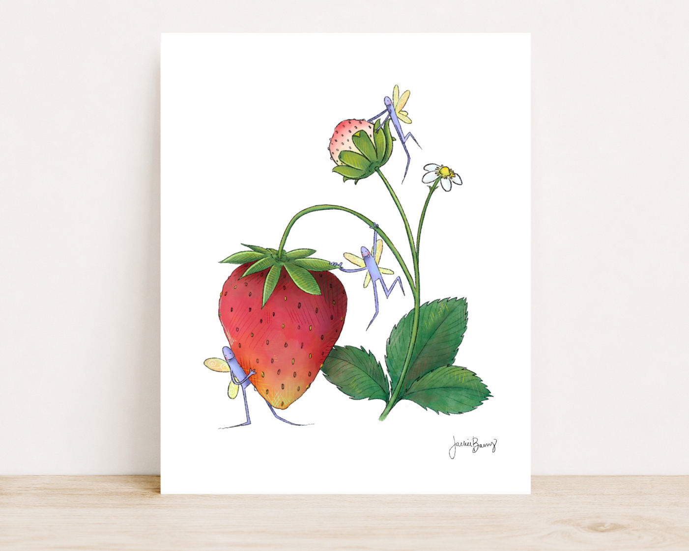 Strawberry Print