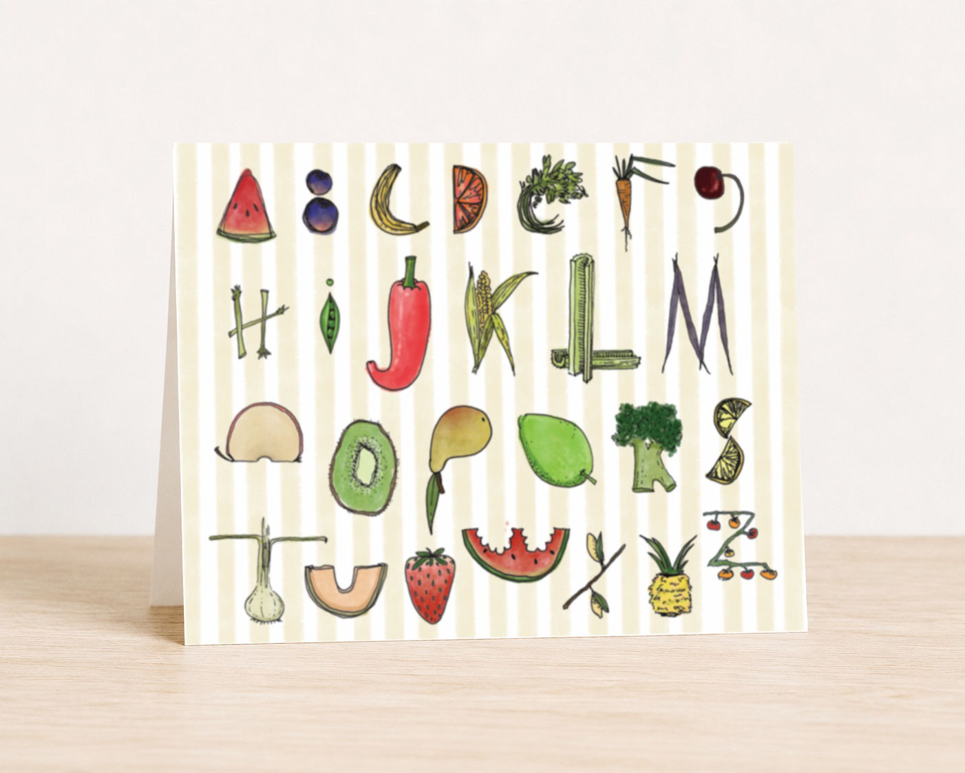 A2 Card - ABC