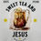 Thumbnail: Sweet Tea and Jesus – Southern Faith Waffle Weave Tea Towel