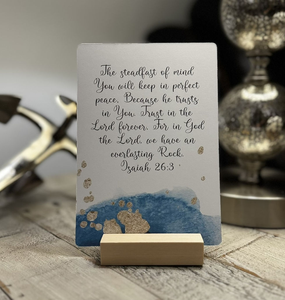 Thumbnail: Strength From The Word Display Cards