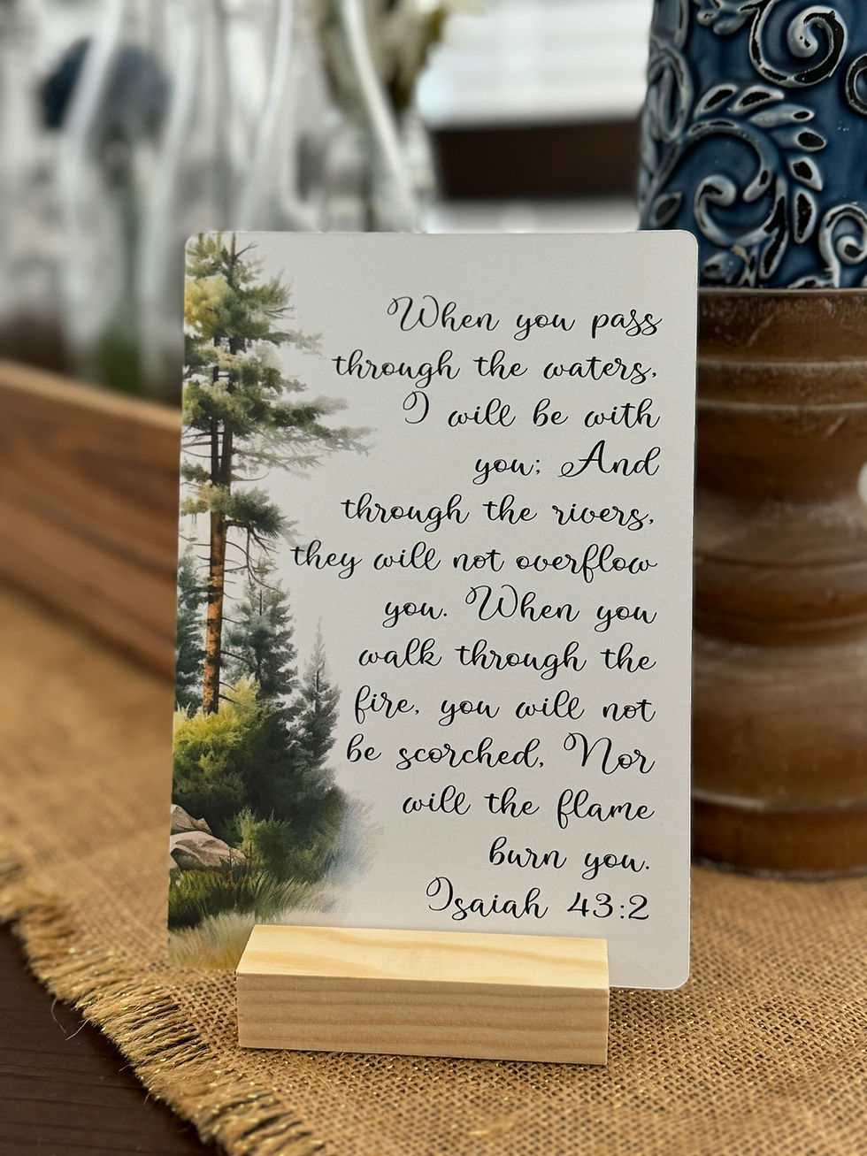 Thumbnail: Strength From The Word Display Cards