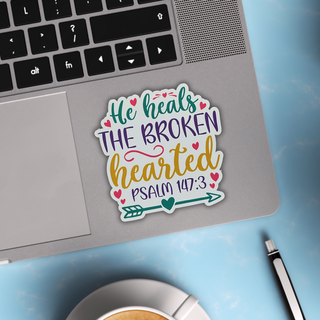 Psalm 147:3 Sticker