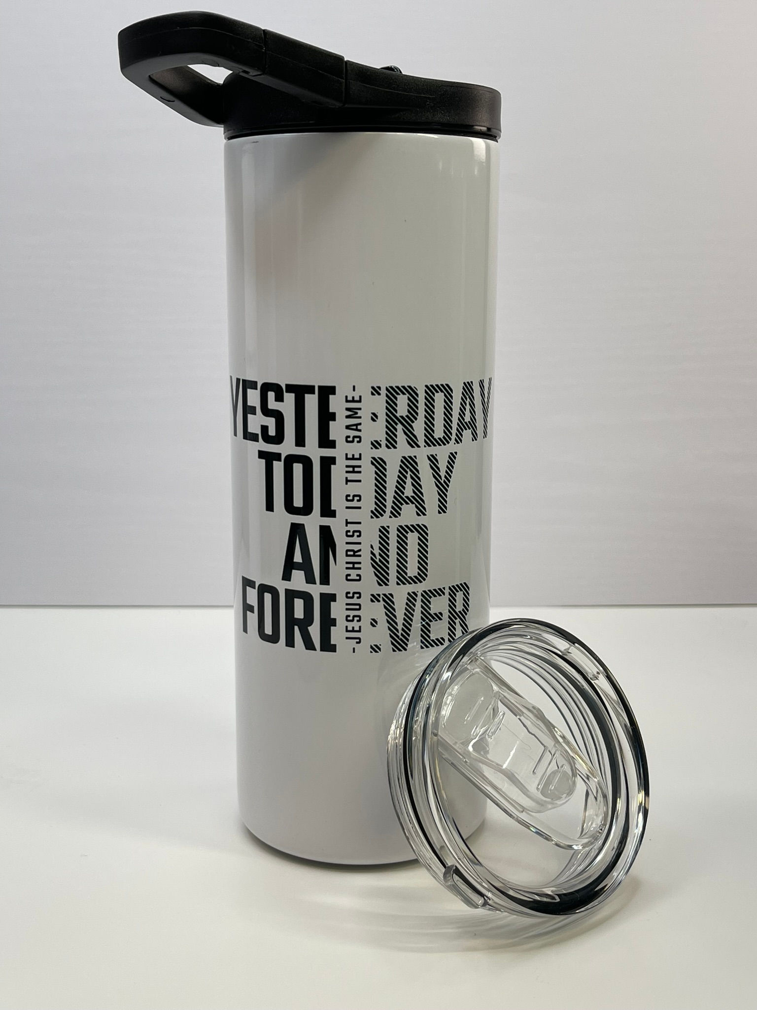 Jesus Christ Is The Same Yesterday Today And Forever Tumbler