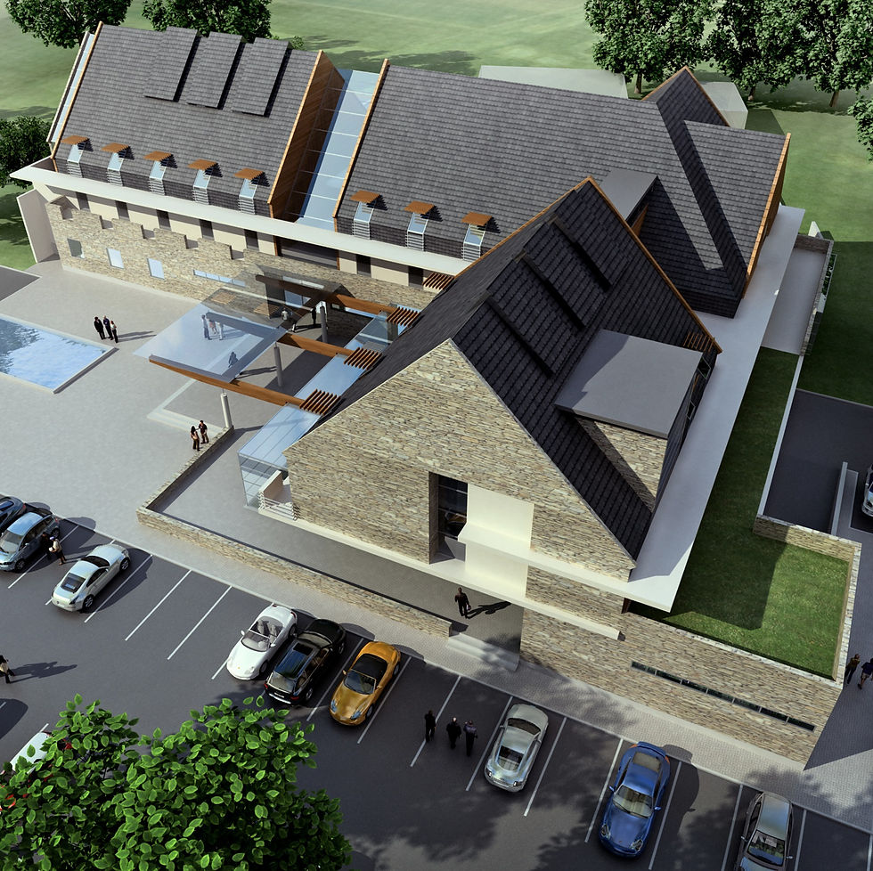 Projekt hotelu **** Kąty Rybackie