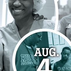 Rush Education and Career Hub posters