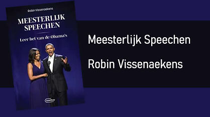 Meesterlijk speechen - Leer het van de Obama’s | Robin Vissenaekens