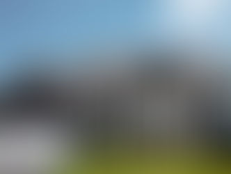 A black house with white trim