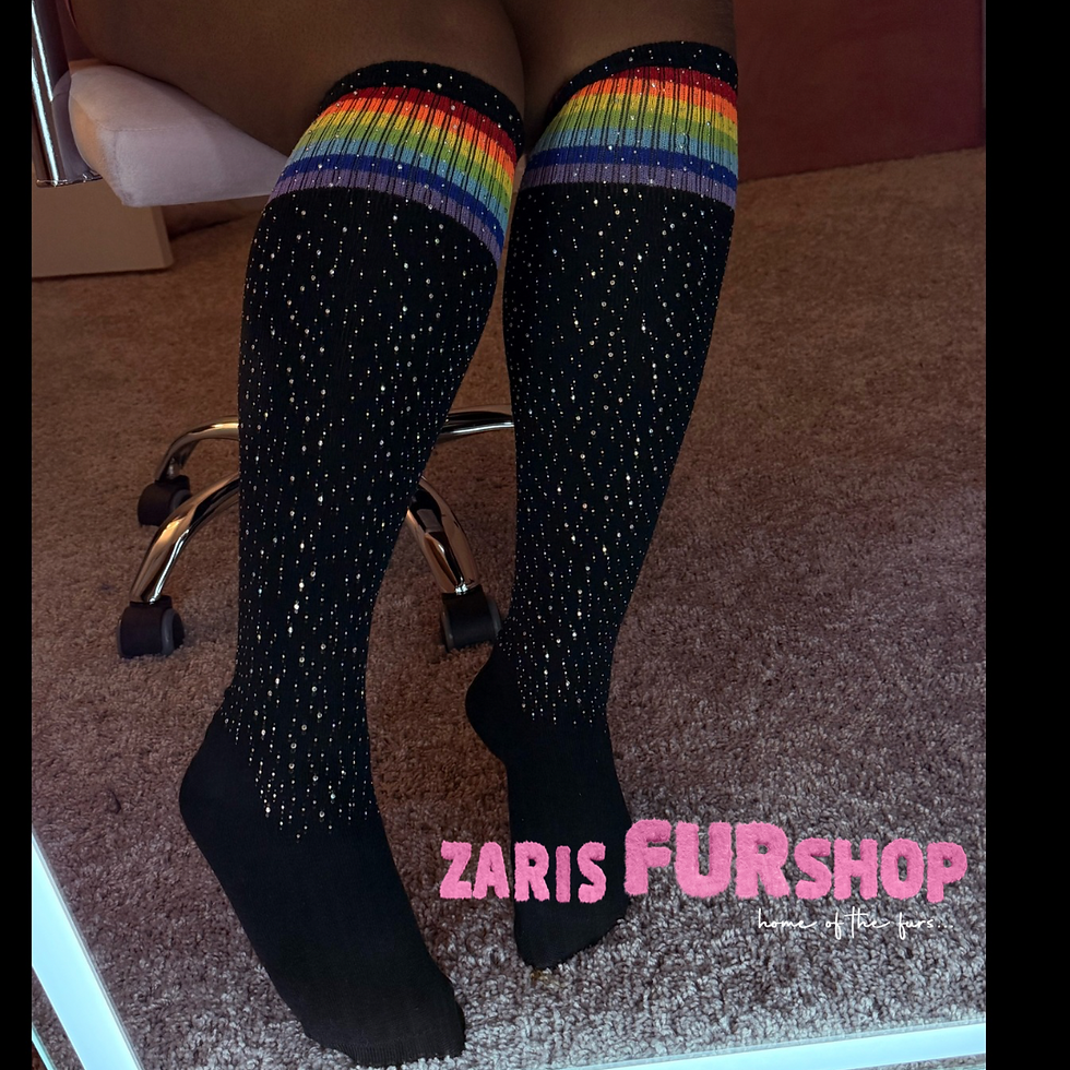 Thumbnail: Bedazzled Knee Socks