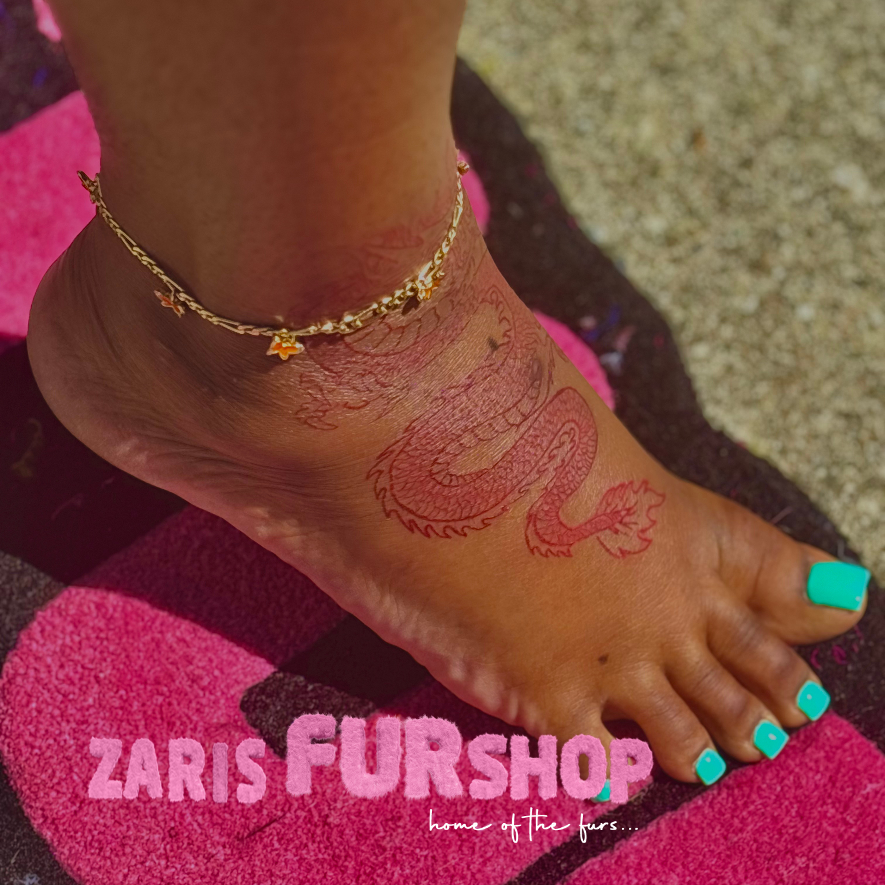 Mini Butterfly Anklet