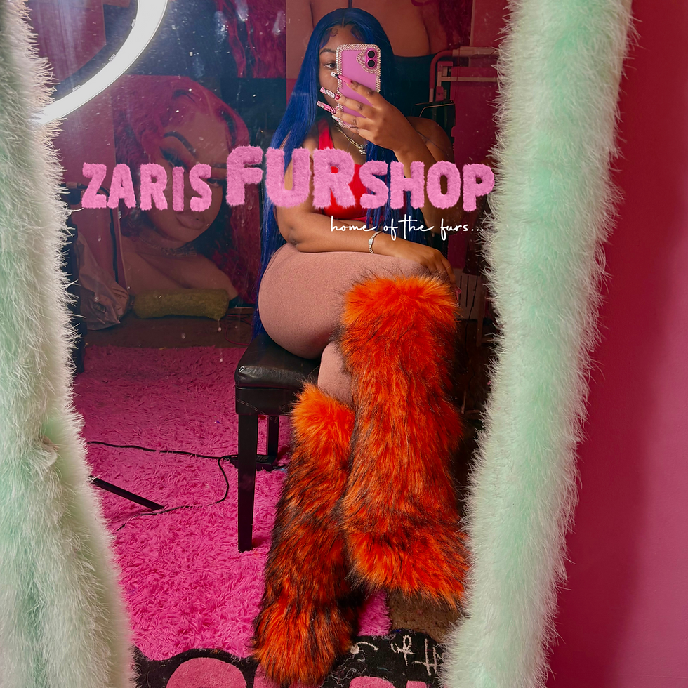 Orange Extended Boots