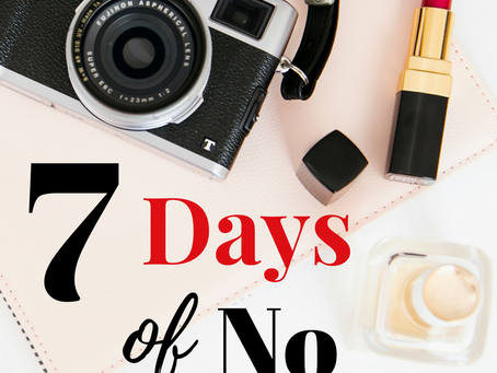 7 Days of No Makeup Experience