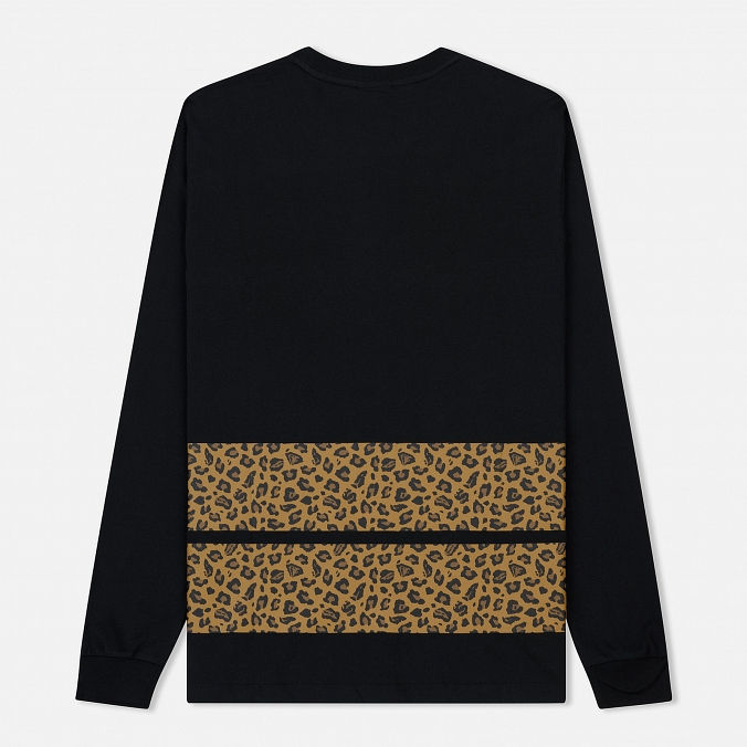 Миниатюра: Billionaire Boys Club  Мужской лонгслив  Leopard Stripe Black