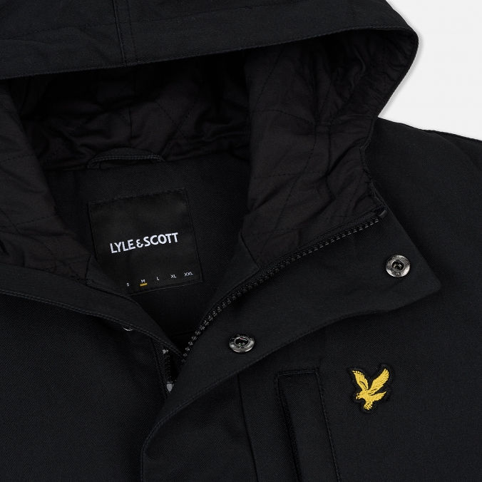 Миниатюра: Lyle & Scott  Мужская куртка парка  Waxy True Black