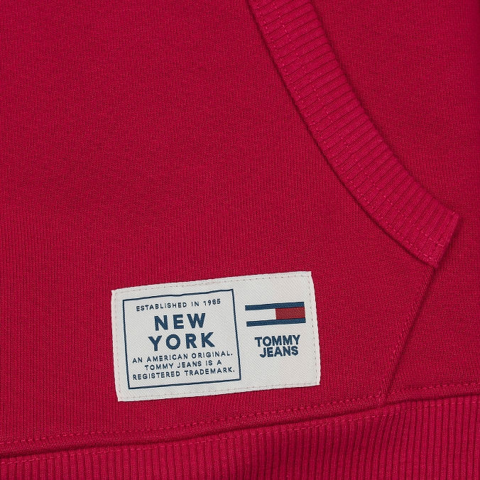 Миниатюра: Tommy Jeans  Мужская толстовка  Signature Hoody Cerise