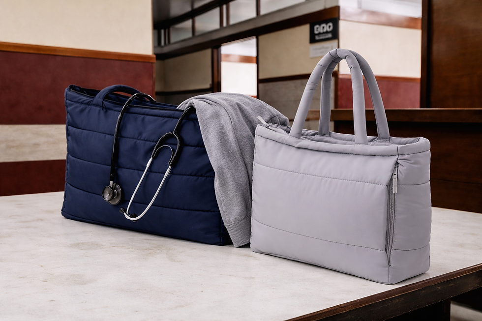 large tote bag for nurses work essentials