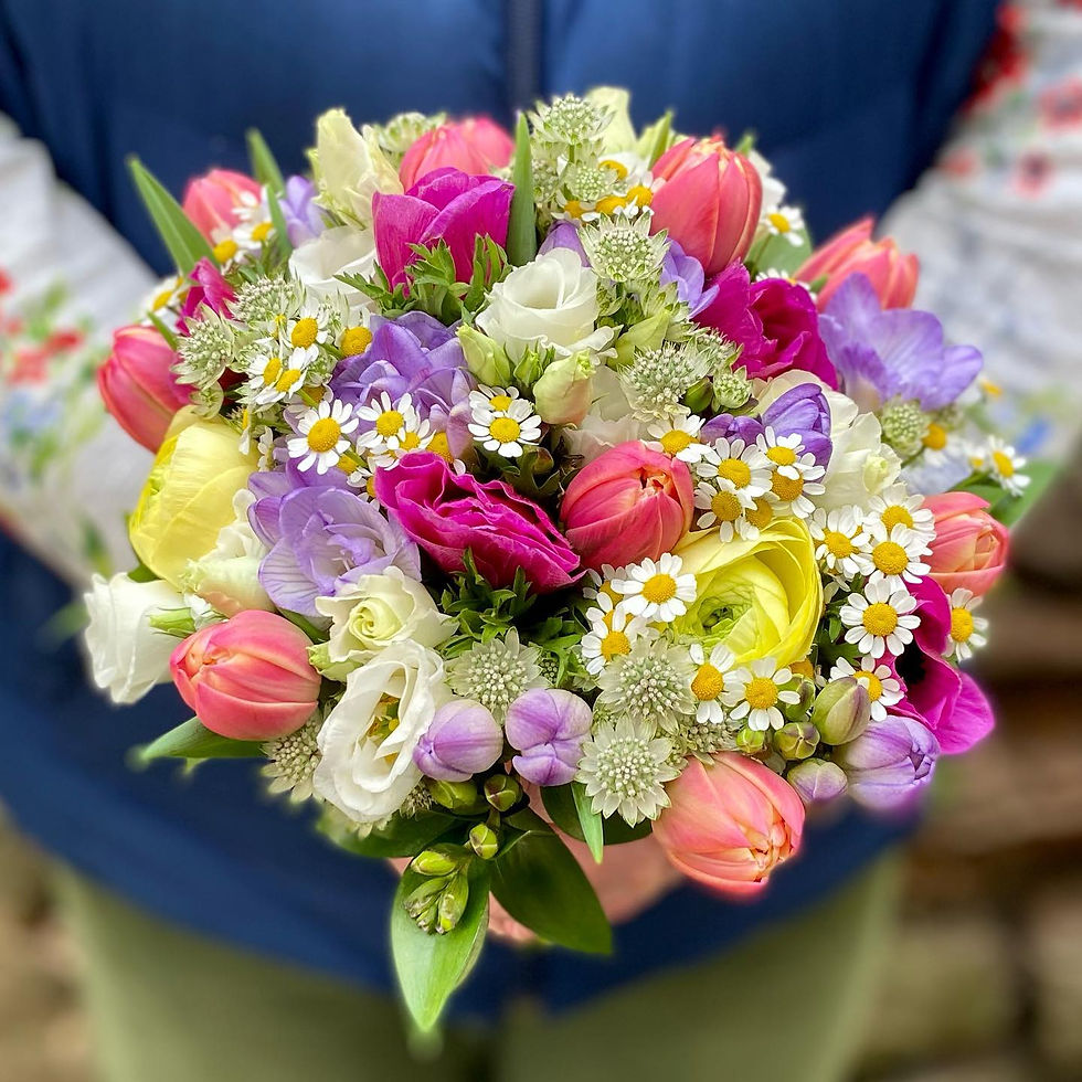 spring flower bouquet