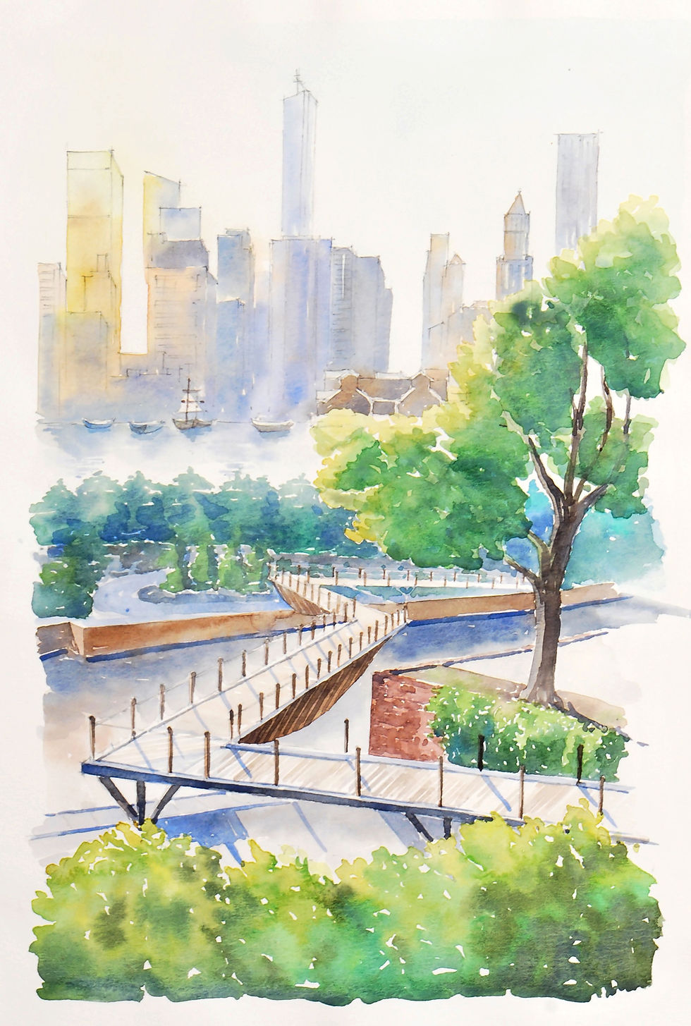 ZigZag Bridge, Brooklyn