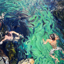 oil on linen canvas