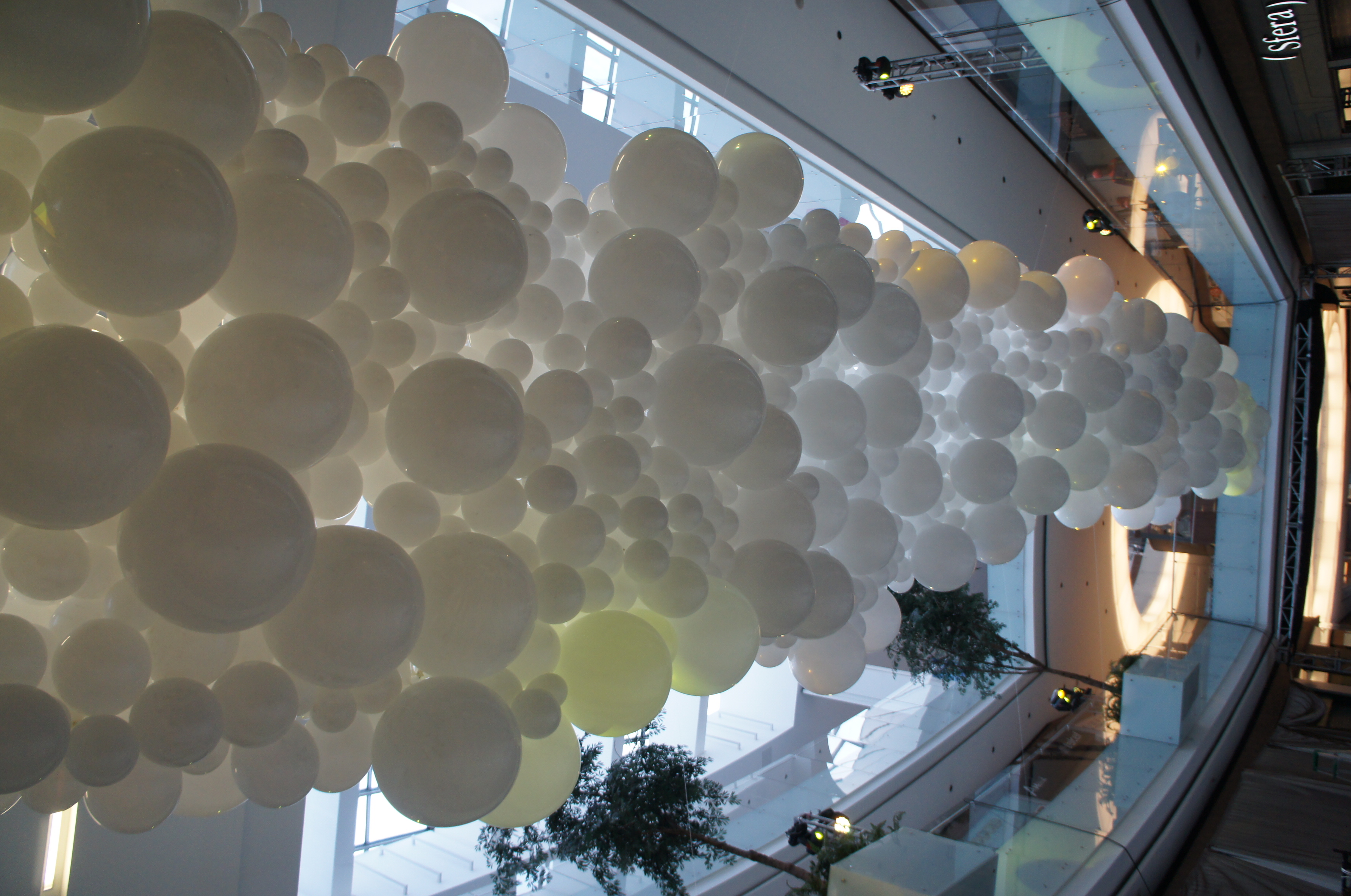 Nube de globos