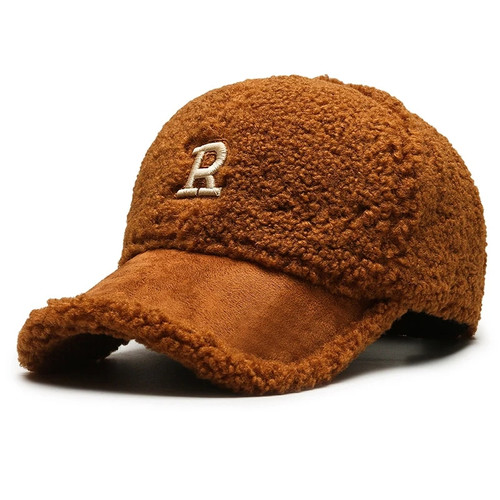 Casquette Plate Coréenne Hiver – Peluche Chaude, Unisexe, Style Tendance Streetwear & Élégant Pour Homme Et Femme Toute L'Année