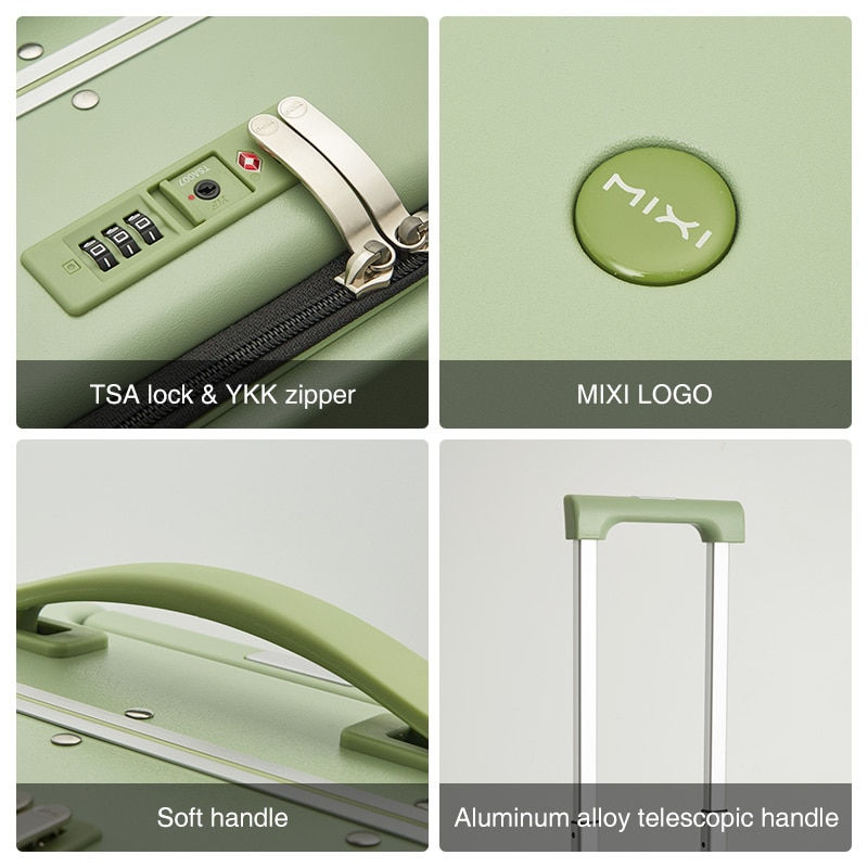 Miniature : Valise à cadre en aluminium, bagage Cabine à roulettes 18", 20" et 24"