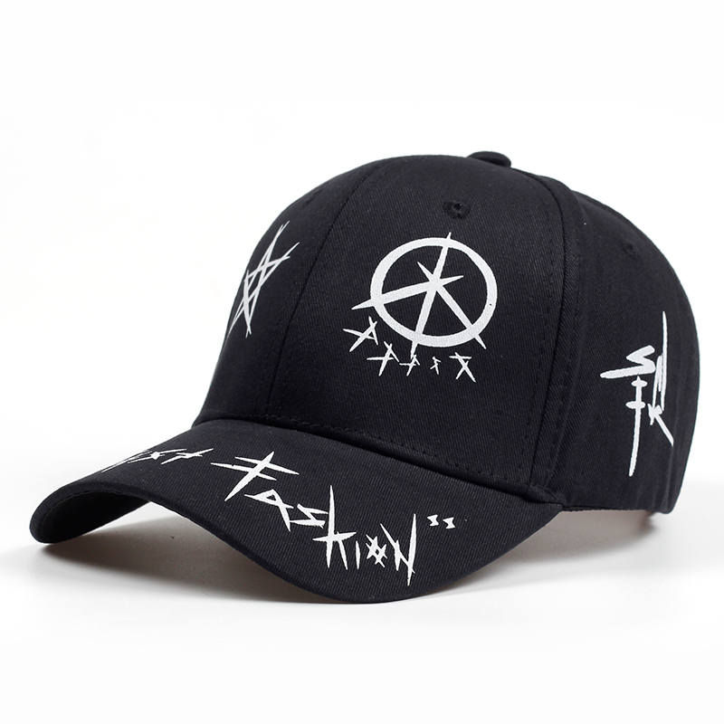 Miniatura: Casquette Graffiti Sun Caps Hip Hop pour femmes