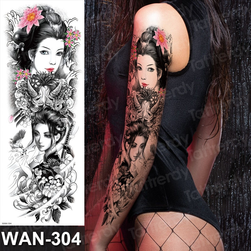 Miniatura: Tatouage temporaire sexy pour femme cuisses