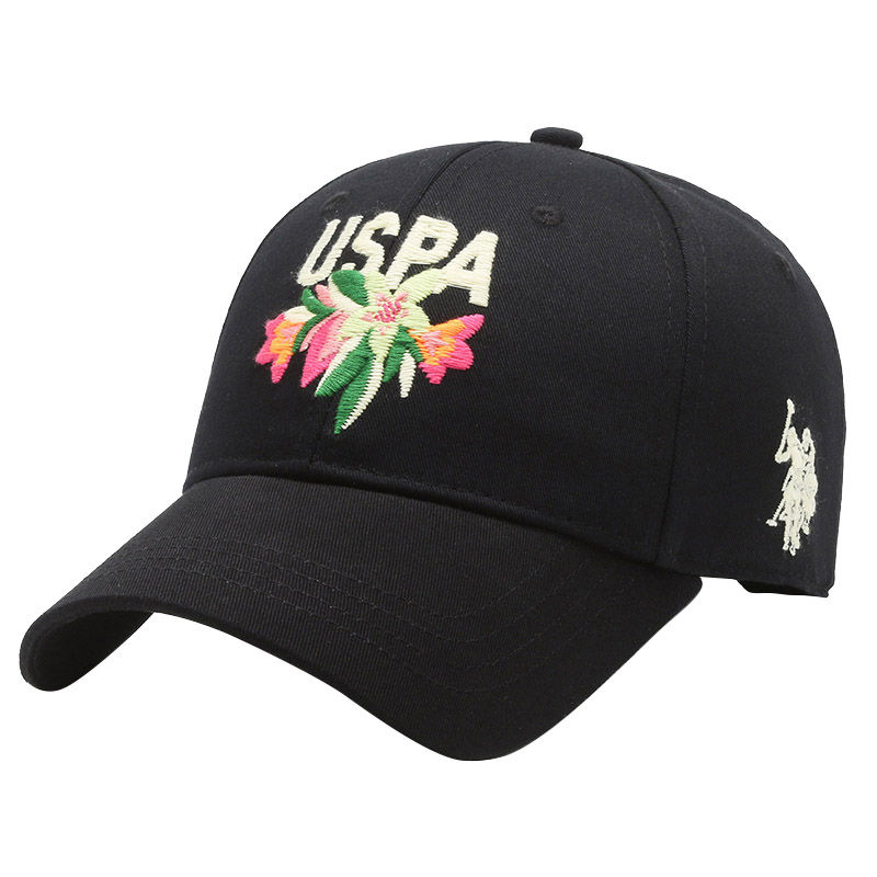 Thumbnail: U.S. Polo Assn.2025 New Couple Baseball Caps Fashion Four-Colors  Embroidered Lo