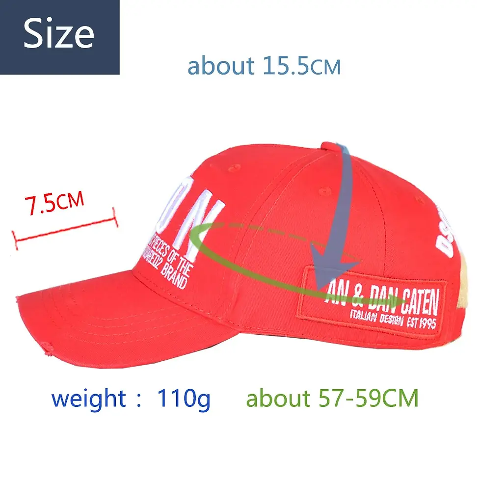 Miniatura: New Dsq2 Brand ICON Casquette pour hommes
