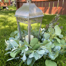 #1027 Champagne  Lanterns 