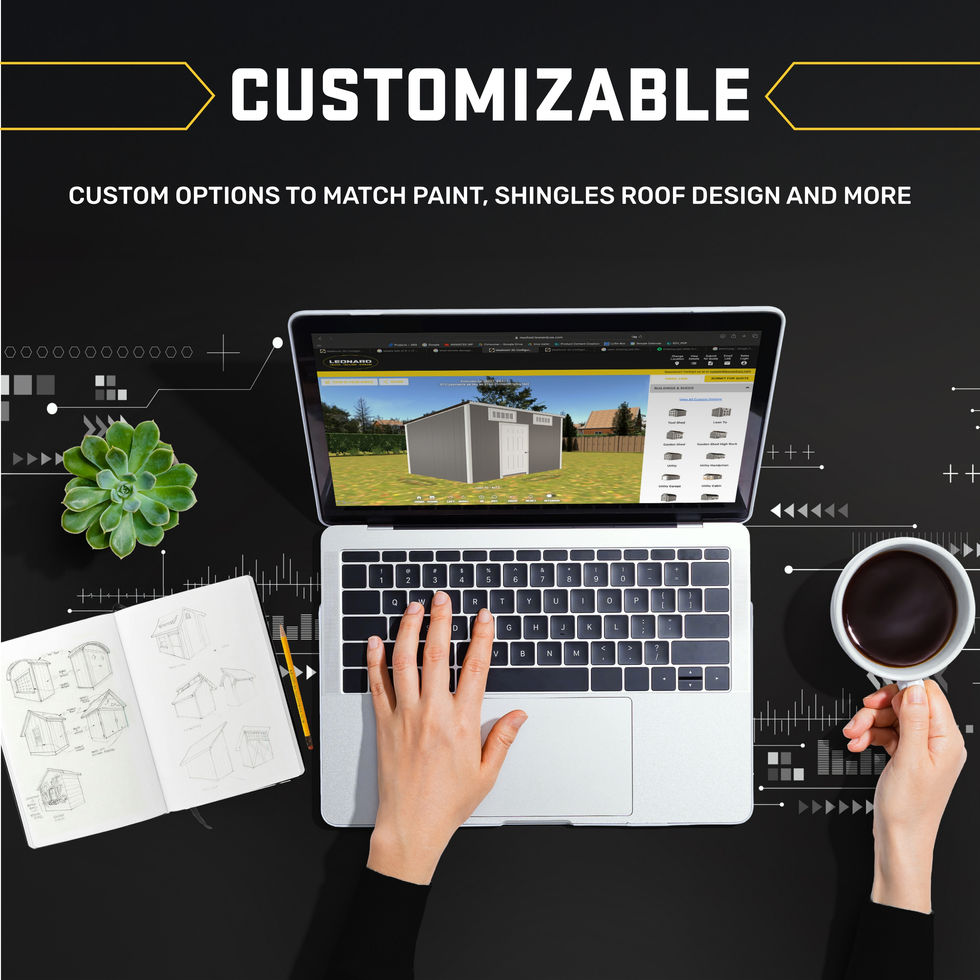 Customizable Product Description Page Graphic