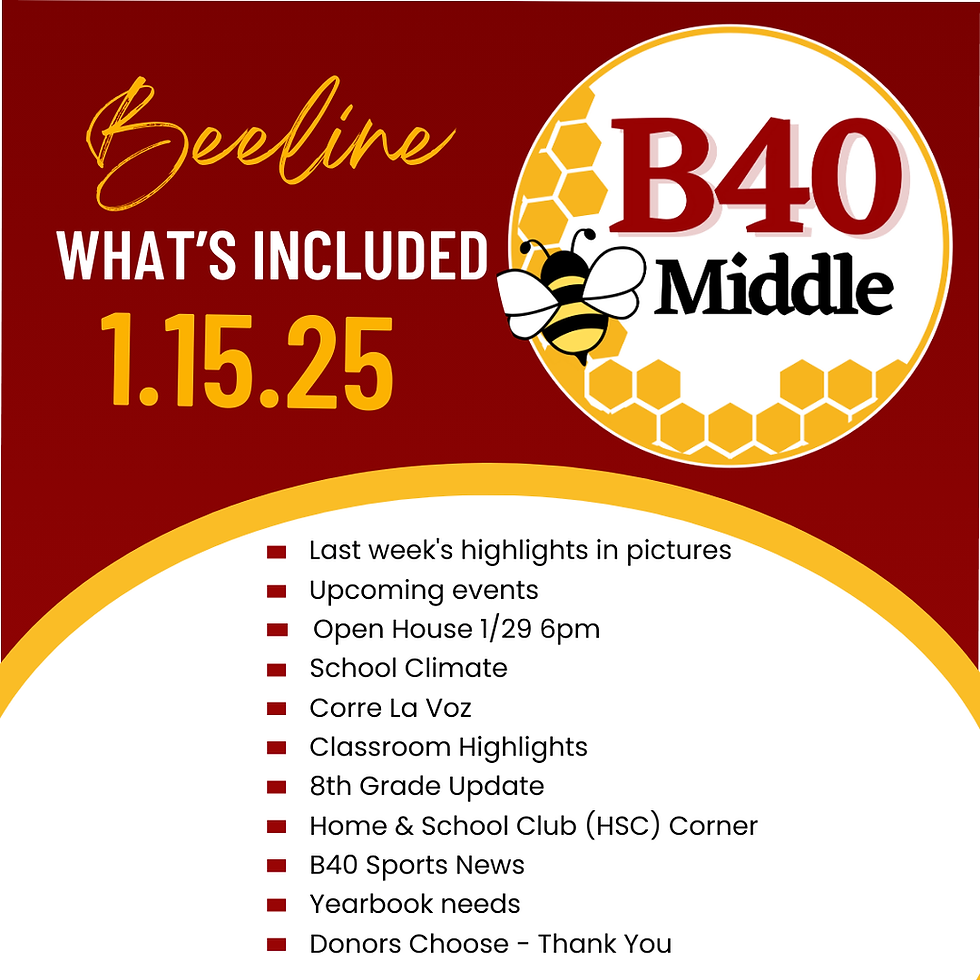 Please scroll below for the Beeline