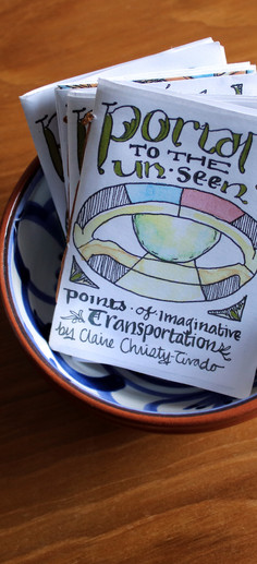 zine, zines, zine library, portals, illustration, portal publishing, claire christy-tirado, portkeys, patti smith, inspiration, genius loci, pacific northwest artist, pnw artist, pnw, oregon artist, oregon stories