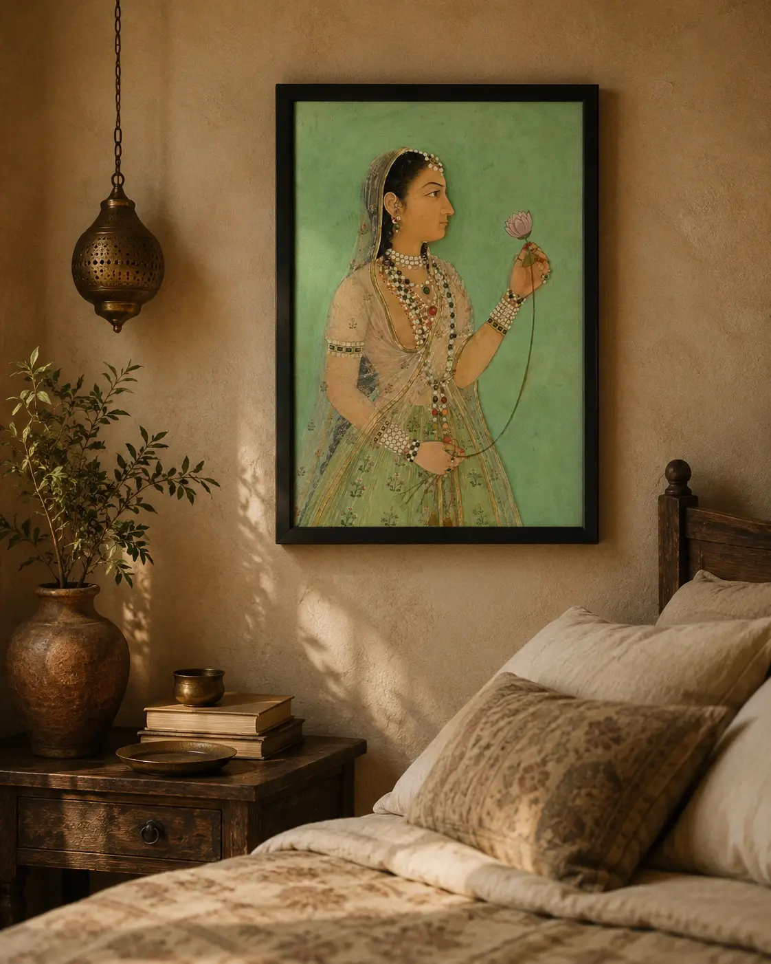 mughal wall art poster