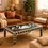 Thumbnail: bone inlay coffee table