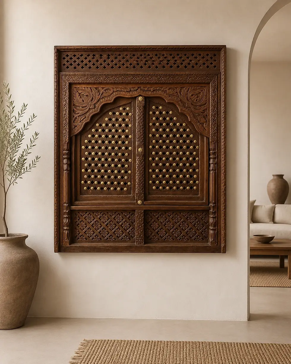 wooden wall decor panel