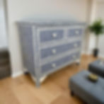 bone inlay drawer chest side