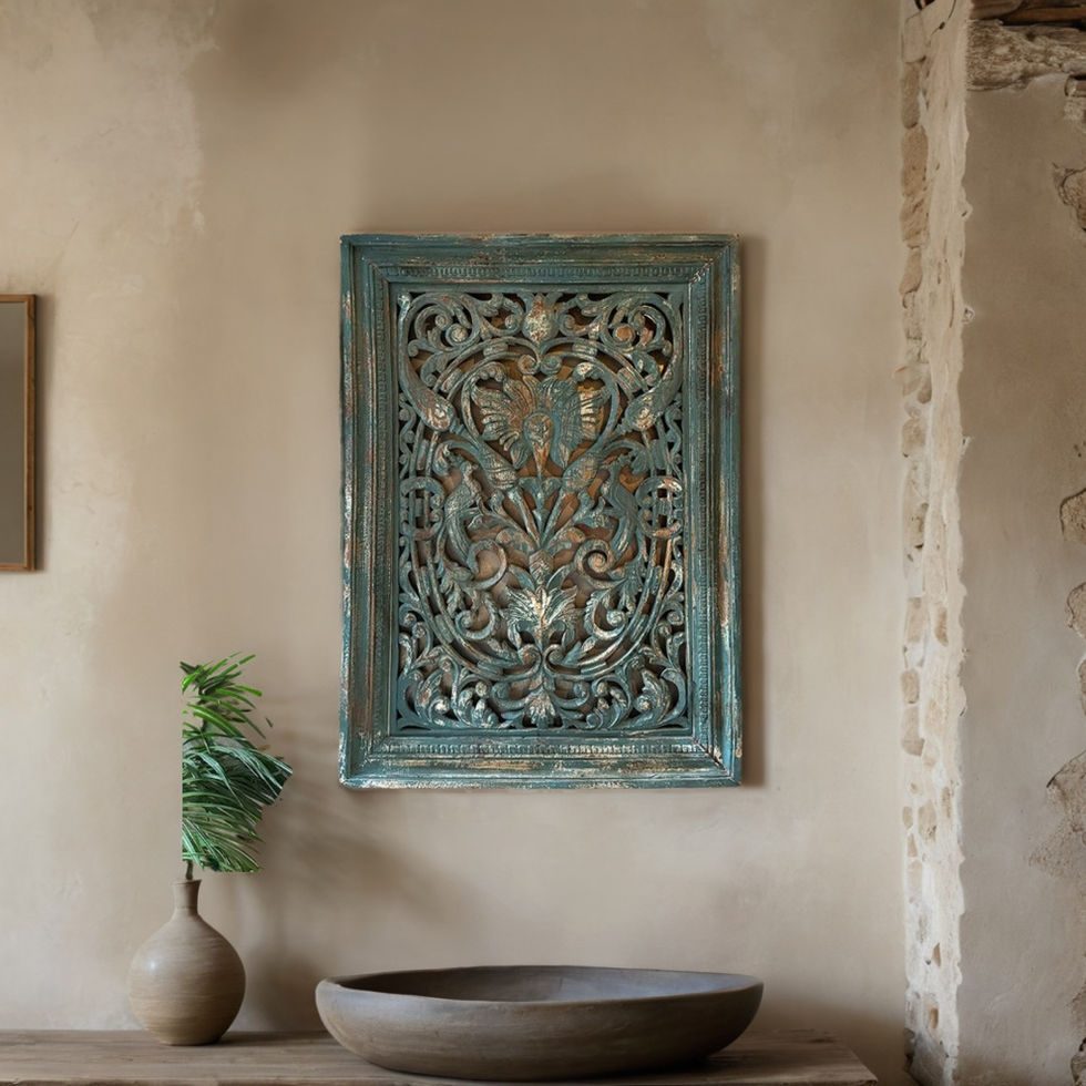 rustic wooden wall panel