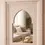 Thumbnail: carved wooden wall mirror