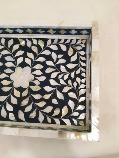 Thumbnail: The Golika Bone Inlay Tray