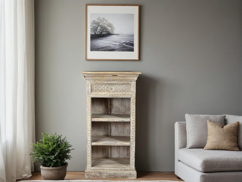 Step Up Your Decor with The Basri Living Room Display Shelf