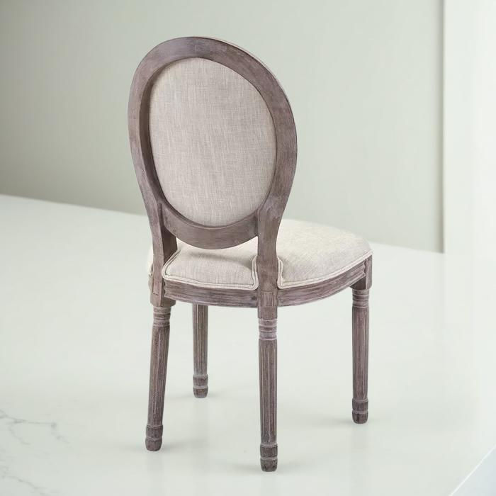 Thumbnail: french style wooden chair back