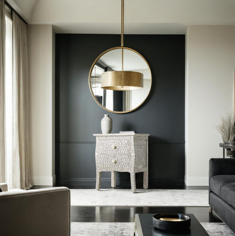 bone inlay night stand