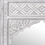 Thumbnail: The Mehnar Rustic White Jaali Wall Mirror | The Jodhpore