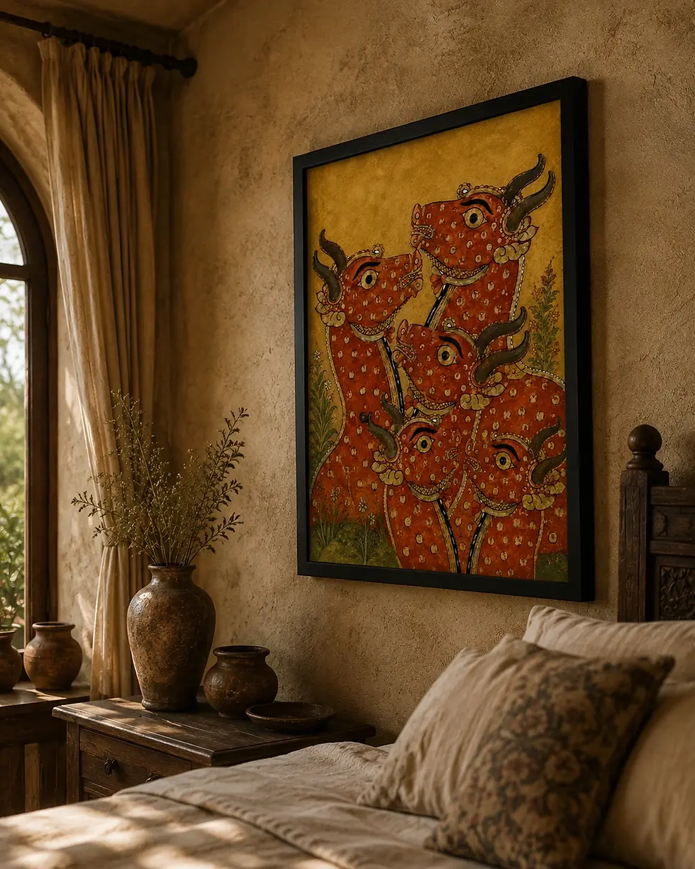 indian heritage wall art poster