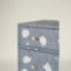bone inlay dresser chest close up